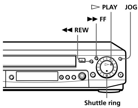 SONY SLV-SE80UX - Playing/searching at various speeds - 1
