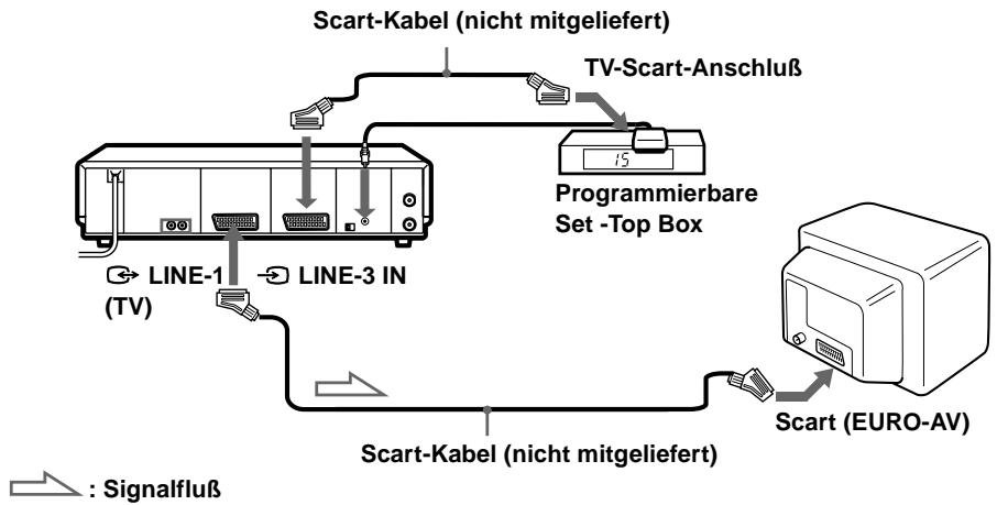 SONY SLV-SE850E - Anschlüsse für Synchronaufnahme - 1