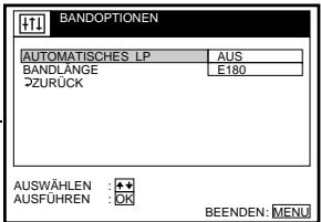 SONY SLV-SE850E - Menüdiagramm - 4