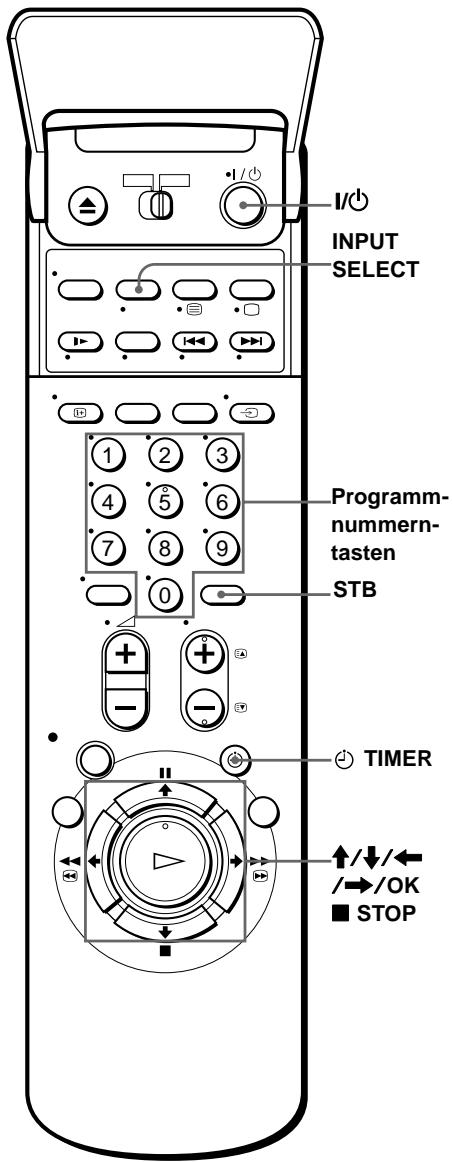 SONY SLV-SE850E - Vorbereitungen... - 1