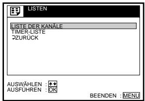 SONY SLV-SE850E - Löschen unerwünschter Programmpositionen - 4