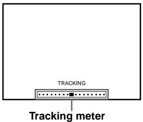 TRACKING Tracking meter