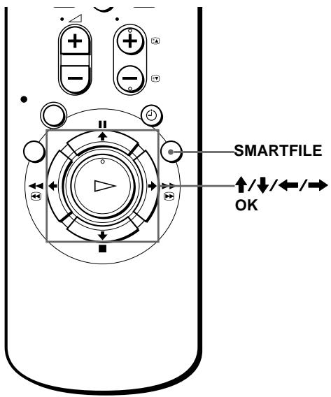 SMARTFILE ↑/↓/←/→ OK