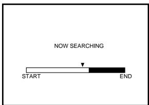 NOW SEARCHING START END