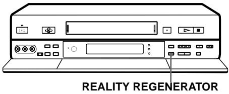 SONY SLV-SF950N - About the Reality Regenerator (RR) function - 1