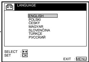 SONY SLV-SF950N - Menu chart - 8