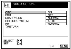 SONY SLV-SF950N - About the Optimum Picture Control (OPC) function - 1