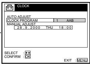 SONY SLV-SF950N - Menu chart - 7