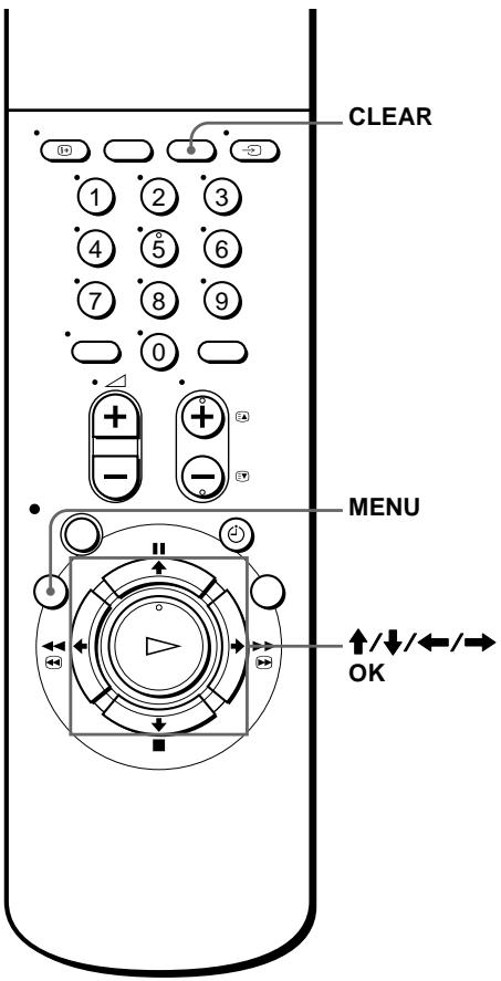 SONY SLV-SF950N - Disabling unwanted programme positions - 1