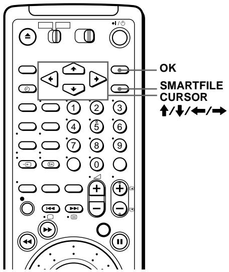 SONY SLV-SF990D - Aufnehmen von Sendungen auf SmartFile-Kassetten - 1