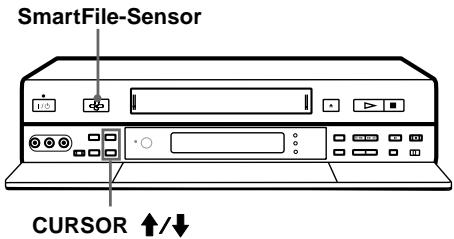 SONY SLV-SF990D - Überprüfen des Inhalts auf einem Videoband - 1