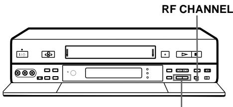 SONY SLV-SF990E - Wenn Sie den Videorecorder mit beiden Antennenkabeln und Scart (EURO-AV)-Kabel an das Fernsehgerät angeschlossen haben - 1