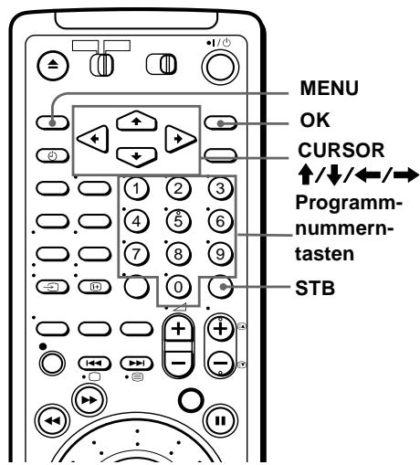 SONY SLV-SF990E - Vorbereitungen... - 1