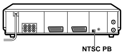 SONY SLV-SF990E - Wiedergeben einer Kassette - 1