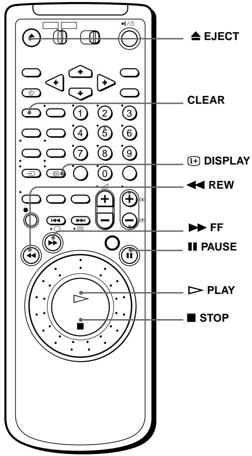 SONY SLV-SF990G - Playing a tape - 2
