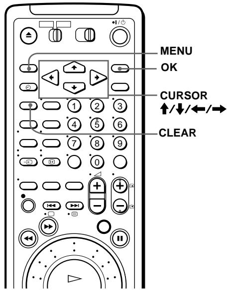 SONY SLV-SF990G - Labelling a tape - 1
