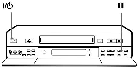 SONY SLV-SF990G - Before you start... - 1