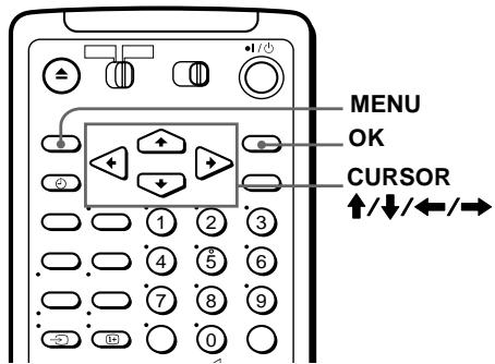 SONY SLV-SF990G - Step 6 : Setting the clock - 1