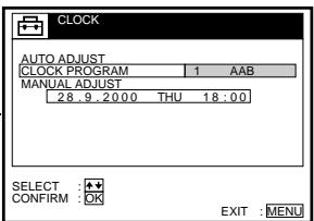 SONY SLV-SF990G - Menu chart - 8