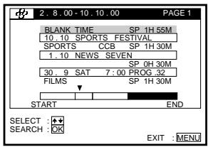 SONY SLV-SF990G - Recording using the SmartFile function (page 82) - 1