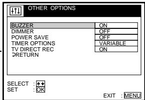 SONY SLV-SF990G - Menu chart - 5