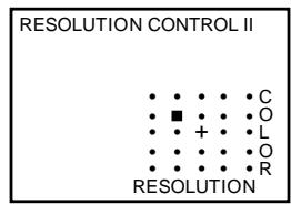 SONY SLV-SP70R - Adjusting the resolution and colour - 1