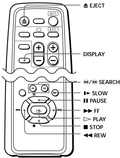 SONY SLV-SP70R - Playing/searching at various speeds - 2