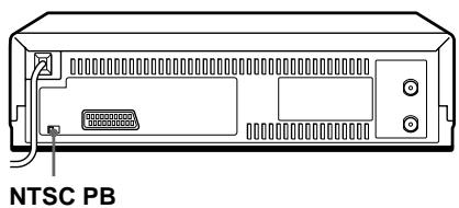 SONY SLV-SX100K - Playing a tape - 1