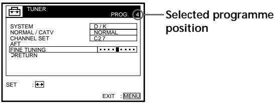 SONY SLV-SX40EG - If the picture is not clear - 1
