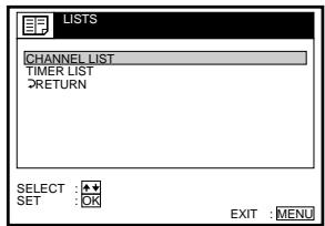 SONY SLV-SX40EG - Changing programme positions - 4