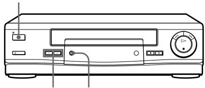 SONY SLV-SX40EG - Tuning your TV to the VCR - 1