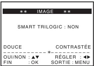 SONY SLV-SX730D - Réglage de la netteté de l'image (Smart trilogic) - 2