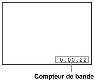 SONY SLV-SX730D - Pour vérifier la durée restante de la cassette - 1