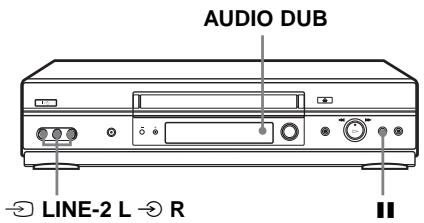 SONY SLV-SX740E - Doublage audio (SLV-SE840D/E uniqueness) - 1