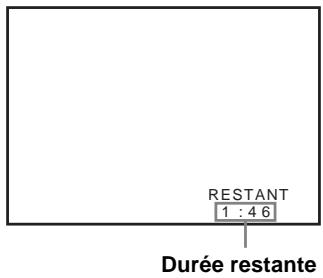 SONY SLV-SX740E - Pour vérifier la durée restante de la cassette - 2