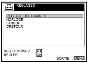 SONY SLV-SX80VC - Réglage du décodeur TV-Payante/Canal Plus (suite) - 5