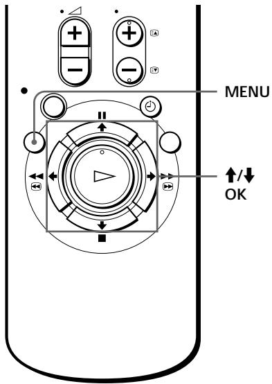 SONY SLV-SX80VC - Changement de station pour la fonction de réglage automatique de l'horloge - 1