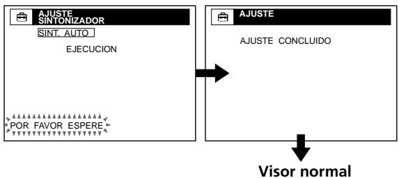 SONY SLV-X66HF - Conexión 3: Ajuste de la videograbadora - 6
