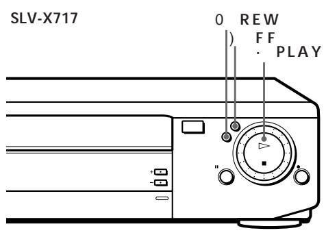 SLV-X717 0 REW ) FF · PLAY
