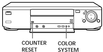SONY SLV-X817ME - Playing a tape - 1
