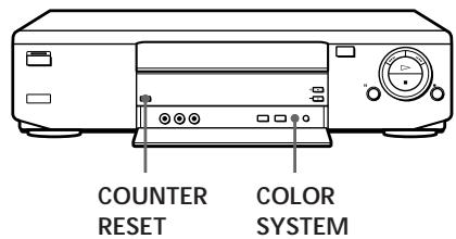 SONY SLV-X817ME - Playing a tape - 2