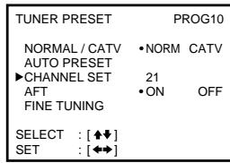 SONY SLV-X817ME - Step 7: Tuning the VCR (continued) - 2