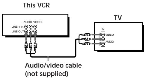 SONY SLV-X817ME - Additional connections - 2