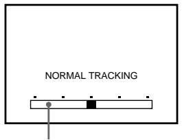 SONY SLV-X821MK2 - Adjusting the tracking - 1