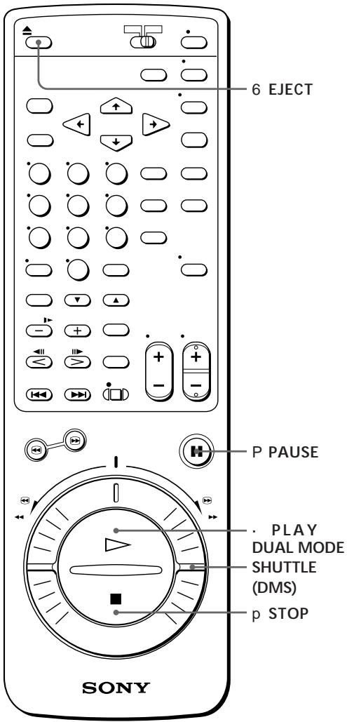 SONY SLV-X821MK2 - Basic Operations Playing a tape - 2