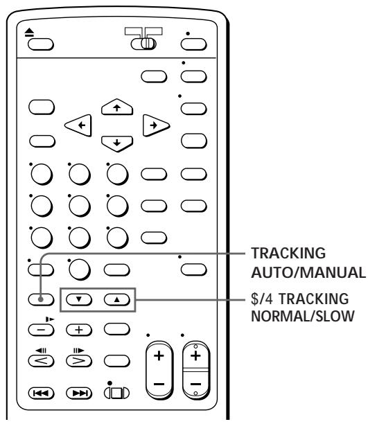 SONY SLV-X821MK2 - Adjusting the picture - 1