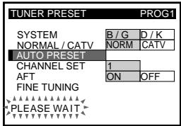 SONY SLV-X827MN - Step 6: Presetting channels (continued) - 4