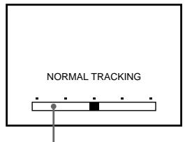 SONY SLV-X827MN - Adjusting the tracking - 1