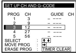 SONY SLV-X827MN - Setting up G-CODE - 7