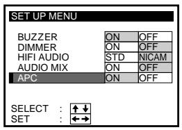 SONY SLV-X827MN - About Adaptive Picture Control (APC) - 1